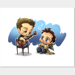 Destiel Serenade 1 Posters and Art